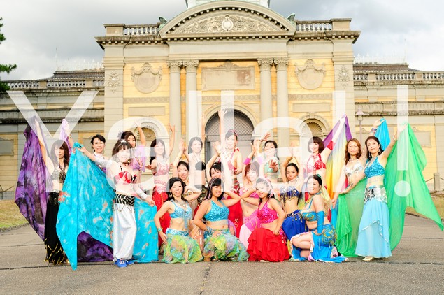 photo-of-gathered-all-bellydancers-after-performance-in-nara-2010